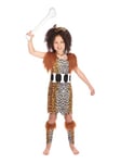 Bristol Novelty Costume de fille des cavernes avec perruque pour enfant, taille L (7-9 ans) Halloween