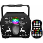 Boule a Facette, Boule Disco jeux de lumiere pour soiree 60 Modes RGB USB lumiere disco avec Télécommande pour Fête Noël Bar Club DJ [Classe énergétique A+++]