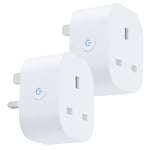 ANTELA Smart Plug WiFi Outlet Smart Socket with Energy Monitoring, Timer, Voice