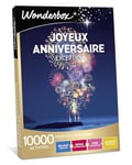 Wonderbox Joyeux Anniversaire Exception - Coffret Cadeau Idée Cadeau Multi Activités