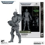 Bizak McFarlane 64380962 Figurine Astra Militarum Karski Artist Proof de Warhammer 40000 Jeu vidéo en Ligne Sculpture à Peindre articulée de 18 cm Wave 9