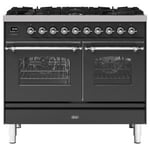 Ilve PD106NE3MG 100cm Milano Dual Fuel Range Cooker In Matt Graphite