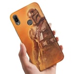 Samsung Galaxy A40 - Skal/Mobilskal Mandalorian Star Wars