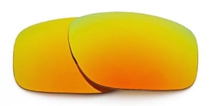 NEW POLARIZED FIRE RED REPLACEMENT LENS FOR OAKLEY CONDUCTOR 6 SUNGLASSES