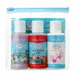 Childs Farm Top To Toesie Kit (Bubble Bath/Wash/Moisturiser) 3 x 100ml