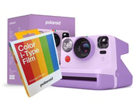 Polaroid Now Gen 2 Instant Camera - Purple - With 8 Shot I-Type Film