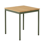 Brafab, Nox Bistro bord 70x70 - Bambu/Nordic Green