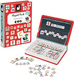 Janod J02711 Magneti'Book Alphabet Educational Game, French Version,Red