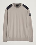 Canada Goose Black Label Dartmouth Crew Neck Sweater Limestone