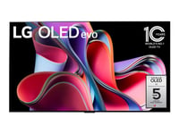 LG OLED55G36LA - 55" Diagonal klass G3 Series OLED-TV - OLED evo - Smart TV - webOS, ThinQ AI - 4K UHD (2160p) 3840 x 2160 - HDR - svart, silver