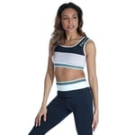 Women's New Balance Achiever Remix Crop Top in Black