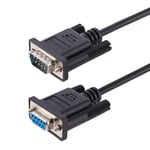 STARTECH RS232 SERIAL NULL MODEM CABLE - 3M CROSSOVER SERIAL CABLE CABL