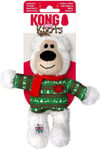 Kong Holiday Wild Knots Bear Hundleksak - M/L