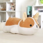 Corgi gosedjur Shiba Inu hund Kawaii plyschleksak mjuk kramkudde, 40 cm