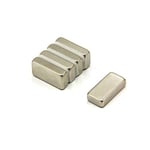 first4magnets F201-5, Magnet, 20 x 10 x 5 mm, neodymium N42, holding up to 5.4 kg. - 4 pcs.