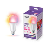 WiZ Smart Bulb, Colour [E27 Edison Screw] 150W, Smart LED Connected WiFi Works with Alexa, Google Assistant & HomeKit, Wi-Fi/Bluetooth, App Control for Livingroom, Bedroom, Easy Plug and Play