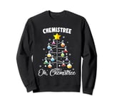 Oh Chemistree Funny Christmas Tree Chemistry Chemist Science Sweatshirt