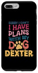 iPhone 7 Plus/8 Plus Dog Name Dexter Personalised Gift Busy With My Dog Dexter Case