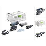 Dtsc 400-Basic Ponceuse Delta sans fil 18 v 100 x 150 mm Brushless + 1x batterie 3,0 Ah + Systainer - sans chargeur - Festool