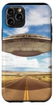 Coque pour iPhone 11 Pro UFO FUNNY THE END IS PRECHE 51 EXTERNETTOIRES Vaisseau SPATIAL VOLANT OVNI