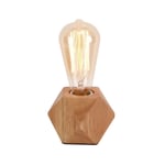 Fei Yu - Petite lampe de table, protection des yeux pour étudiants, étude pour enfants, mini décoration artistique en bois, lampe de chevet de