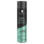 Schwarzkopf - Laque Cheveux - Fixation Ultra-Forte - Tenue & Resistance - Tenue 48H - Sèche Rapidement - S’élimine au Brossage - 400 ml