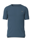 New Balance Athletics Short Sleeve Running Top, Heron Blue (462)