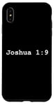 iPhone XS Max Christian faith holy bible verses typeset Joshua 1:9 Case