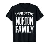 Head Of The Norton Family Reunion T-Shirt