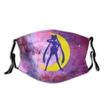 LREFON Cache Cou Bandana Bandeau Scharpe Balaclava Sailor Manga Moon Bandeaux De Chapeaux Cache-Cou Balaclava Chapeau Cagoule Warmer