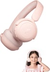 Casque Sans Fil Pour Enfants, Mini Écouteur D'Étude De Protection Auditive Sonoflow, Casque Bluetooth Supra-Auriculaire, Casque Pour Enfants, Volume Sûr 75/85/90Dba, 65 Heures De Lecture (Ro[X1982]