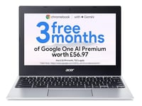 Acer Chromebook 311 CB311-11H - (MediaTek MT8183, 4GB, 64GB eMMC, 11.6 Inch HD Display, Google Chrome OS, Silver)