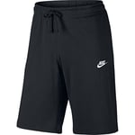 Nike M NSW Club Short JSY Short de Sport Homme Black/White FR : 2XL (Taille Fabricant : 2XL-T)