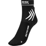 X-Socks Bike Pro Women Chaussette Femme, Opal Black/Arctic White, FR : S (Taille Fabricant : 35-36)