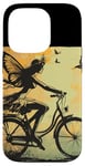 iPhone 14 Pro Fairy and butterflies on bike for boys and girls Case