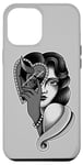 iPhone 12 Pro Max Devil is a Woman American Traditional Tattoo Flash Case