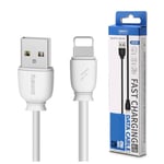 undefined 2st Usb Laddare Iphone 11, Xr, 11 Pro, Xs, 8, 7, 6, 5, Vit