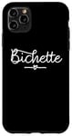 Coque pour iPhone 11 Pro Max Bichette surnom cadeau fille femme couple Saint-Valentin