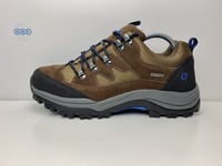 Mens Cotswold Oxerton Low Hiking Walking Shoes Brown Leather UK Size 7 EUR 41