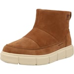 Sorel Explorer III Slip-On Y Velvet Tan/Bleached Cream Suede Ankle Boots