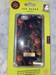 Ted Baker iPhone 6/6s Case - Black Cherry Floral - Fruit Cherries  - RRP £45 New