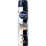 Déodorant Spray Homme Anti-transpirant Black&white Nivea Men - Le Spray De 200ml