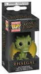 Game Of Thrones - Porte-Clés Pocket Pop! Rhaegal 4 Cm