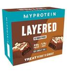 Myprotein Triple Chocolate Fudge Layered Bar 60g - 6 Bars