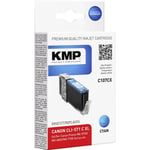 KMP Printtechnik AG Patrone Canon CLI-571 C XL comp. cyan pigm. C107CX