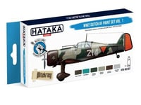 Hataka Hobby Bleu Ligne BS107 - WW2 Dutch Af Paint Set vol.1