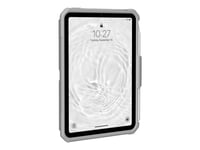 Uag Rugged Case For Ipad Mini (6Th Gen 2021) [6.3-In] - Scout White/Gray - Baksidedeksel For Nettbrett - Robust - Antimikrobielt - Hvit/Grå - For Apple Ipad Mini (6. Generasjon)