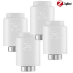 4PCS SONOFF Zigbee Thermostatic Radiator Valve TRV Smart Home Heating Thermostat