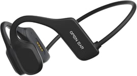 Oreillette Bluetooth Écouteur Sans Fil Pour Sport,Casque Bluetooth Sans Fil Contrôle Tactile Étanche,Avec Réduction De Bruit Écouteurs De Sport À Conduction Osseuse Pour La Course À Pied¿Gym