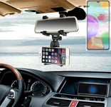 For Samsung Galaxy A41 smartphone mount rear mirror holder bracket